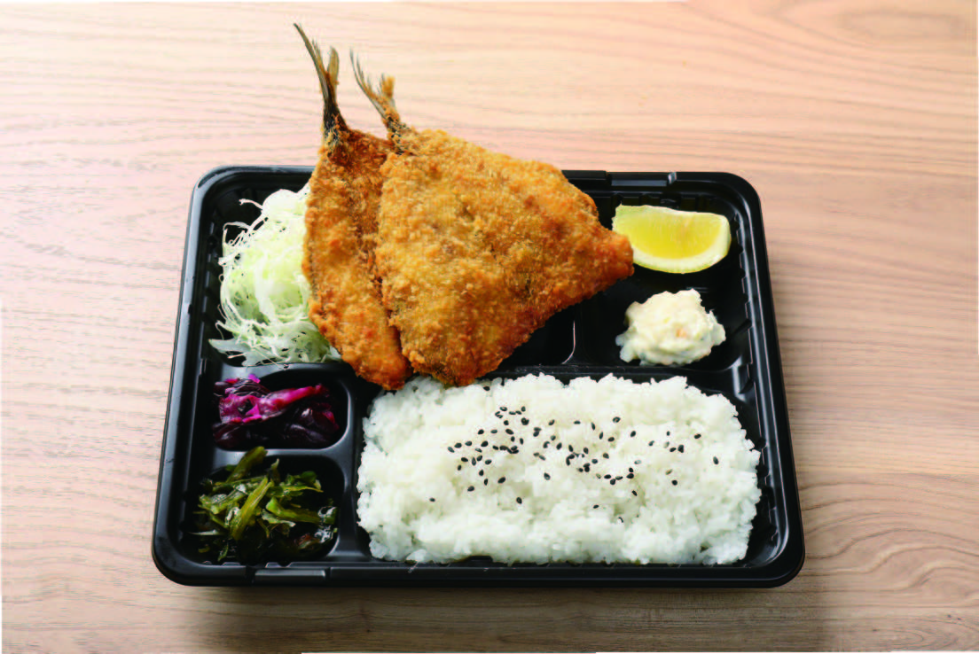 地あじフライ(2枚)弁当